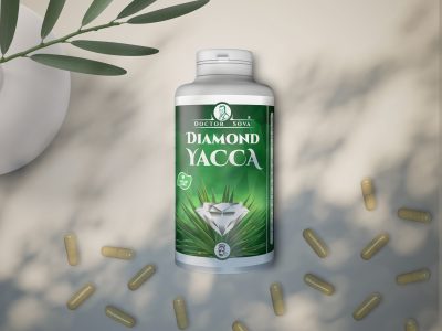 Diamond Yacca 280 kapsúl, prírodné saponíny napomájaú čistiť cievy od cholesterolu