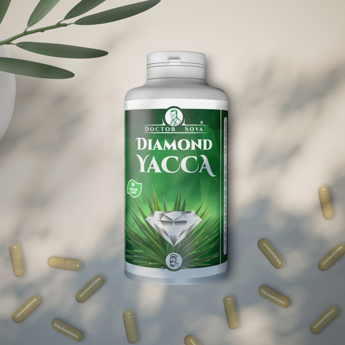 Diamond Yacca 280 kapsúl - steranové a terpenové saponíny